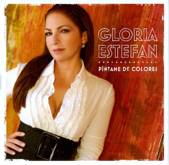 Album cover art for "Píntame de Colores" by Gloria Estefan