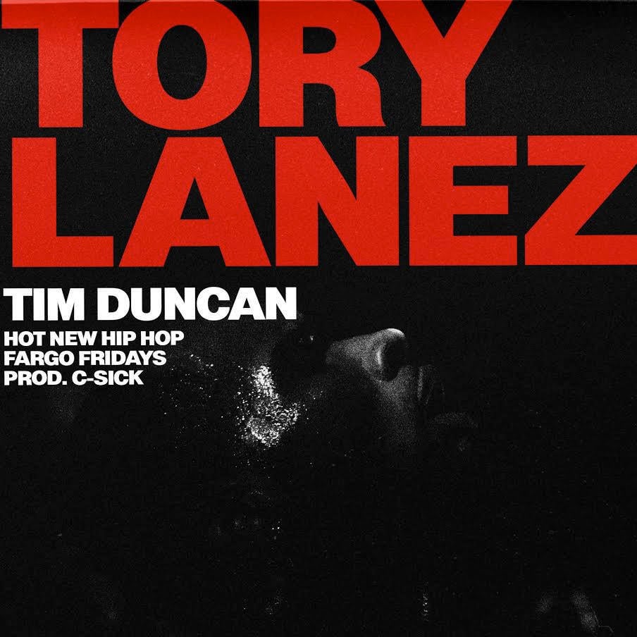 Album cover art for "Tim Duncan (Lost Tapes 2015)" by Tory Lanez