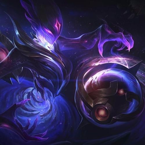 Album cover art for "Dark Star 2017" by League of Legends