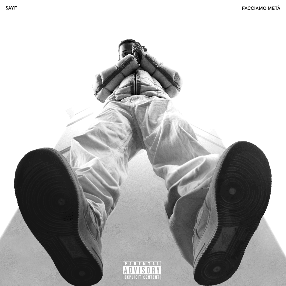 Album cover art for "FACCIAMO METÀ" by Sayf
