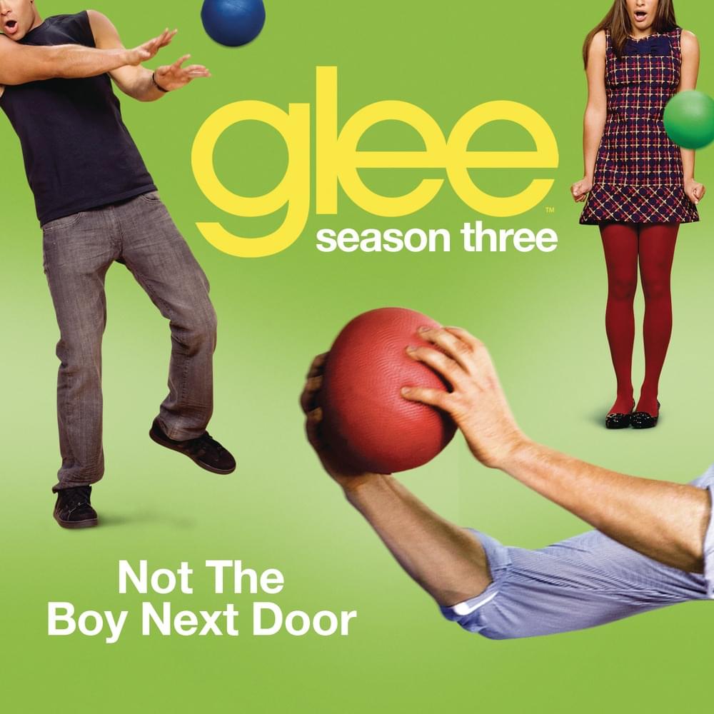 Album cover art for "Not the Boy Next Door" by Glee Cast