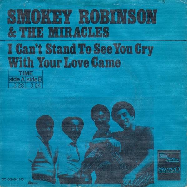 Album cover art for "I Can’t Stand to See You Cry" by Smokey Robinson & The Miracles