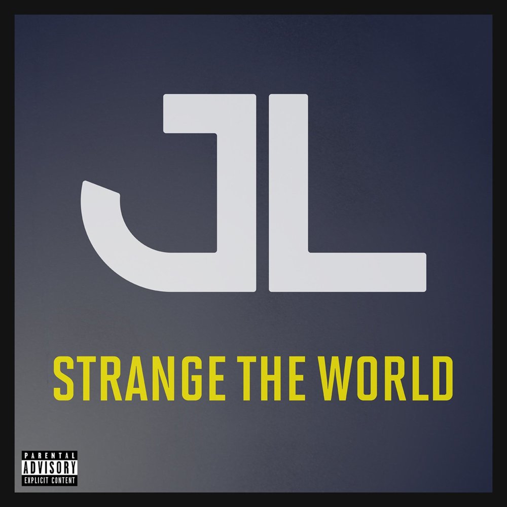Album cover art for "Strange the World" by JL