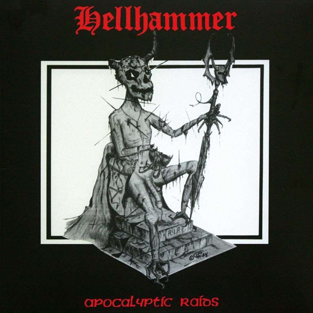 Album cover art for "Messiah" by Hellhammer