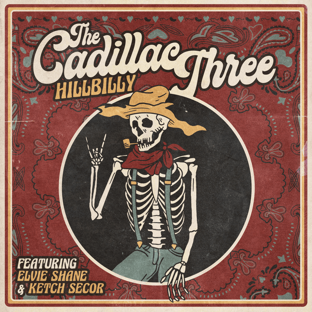 Album cover art for "Hillbilly" by The Cadillac Three & Elvie Shane & Ketch Secor