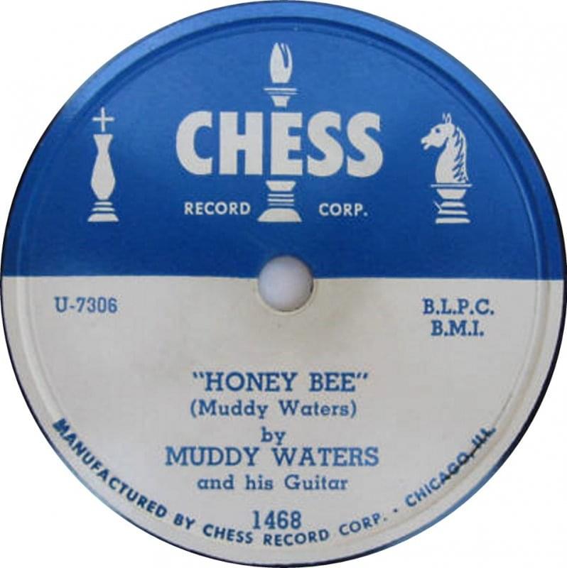 Album cover art for "Honey Bee" by Muddy Waters