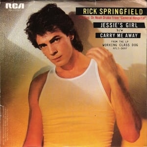 Album cover art for "Jessie’s Girl" by Rick Springfield