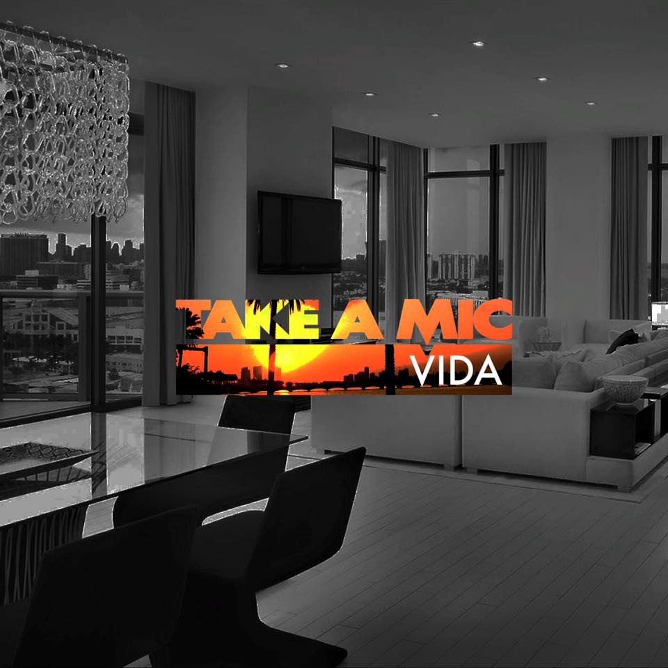 Album cover art for "Vida" by Take A Mic