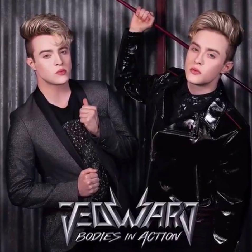 Album cover art for "Bodies In Action" by Jedward