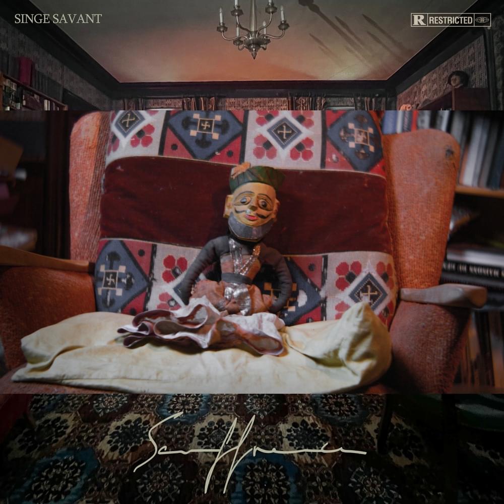Album cover art for "Singe savant" by Souffrance