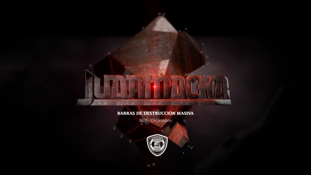 Album cover art for "Barras de destrucción masiva" by Juaninacka
