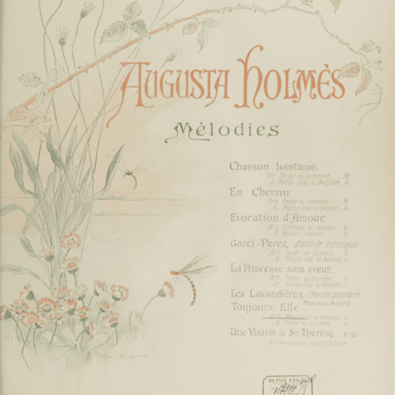 Chanson lointaine by Augusta Holmès