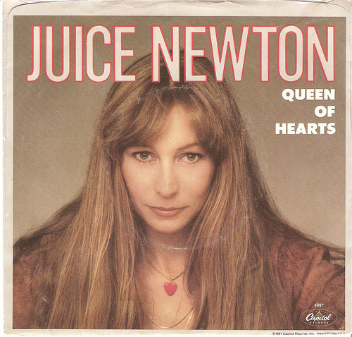 Album cover art for "Queen of Hearts" by Juice Newton