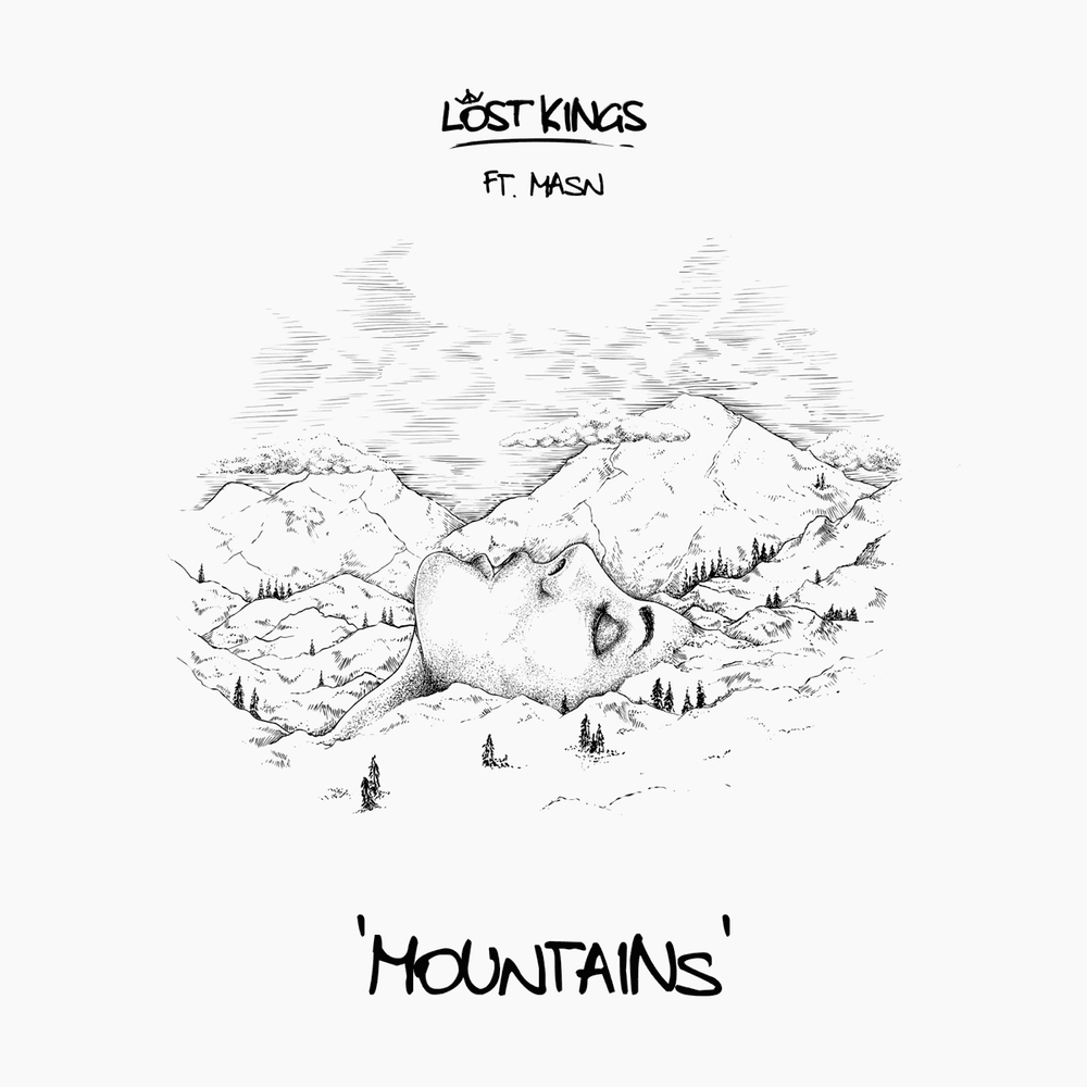 Album cover art for "Mountains" by Lost Kings & MASN
