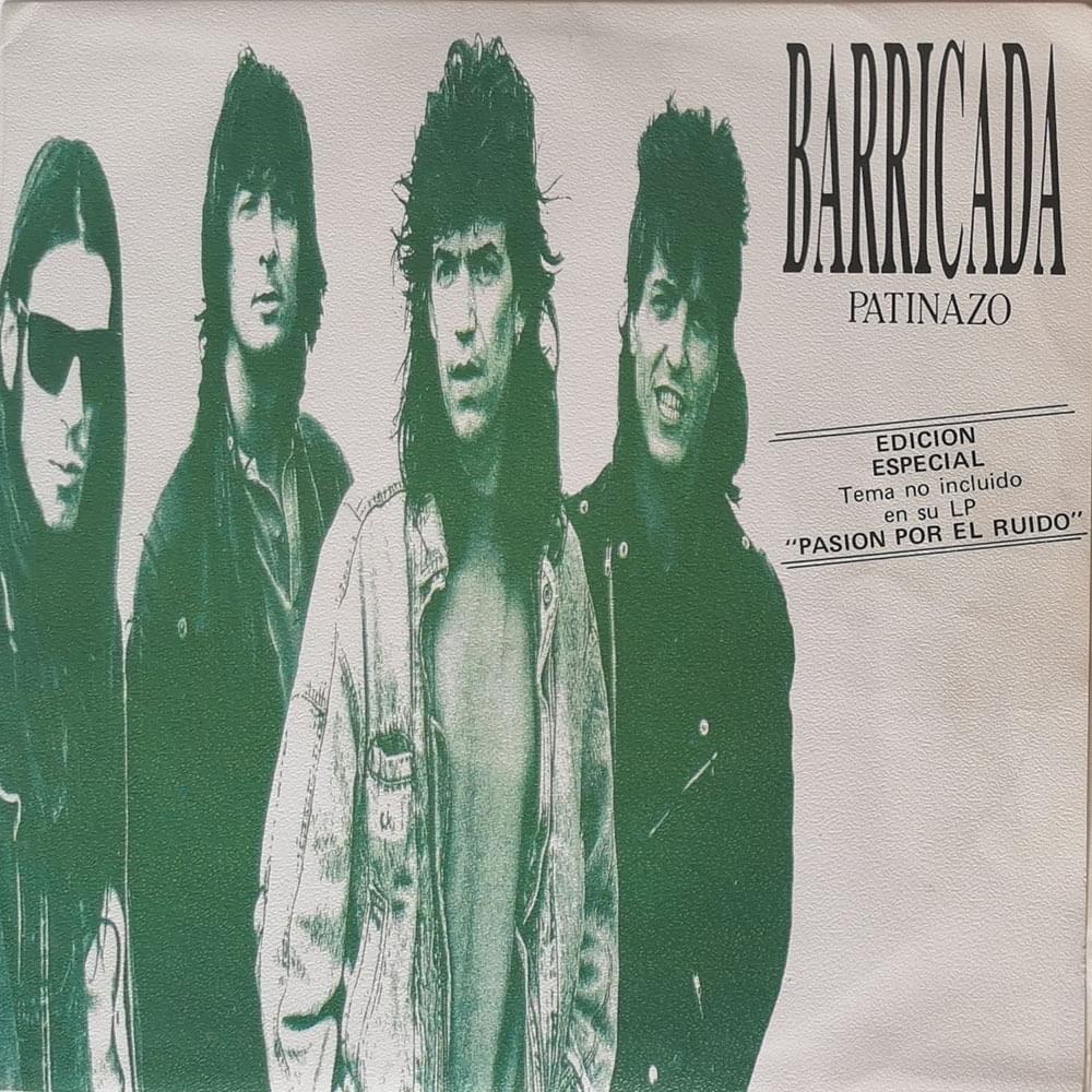 Album cover art for "Patinazo" by Barricada