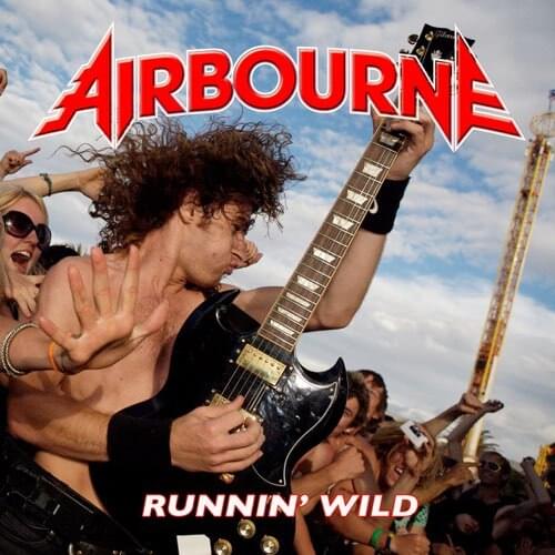 Album cover art for "Runnin’ Wild" by Airbourne