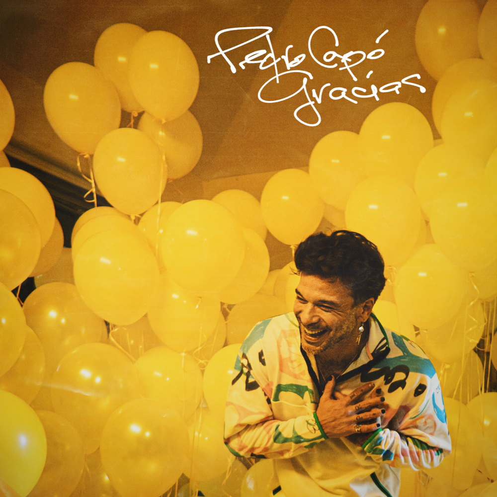 Album cover art for "Gracias" by Pedro Capó