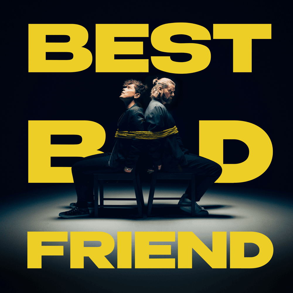 Album cover art for "Best Bad Friend" by Michael Patrick Kelly