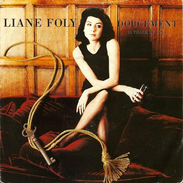Album cover art for "Doucement (A Trace Of You)" by Liane Foly