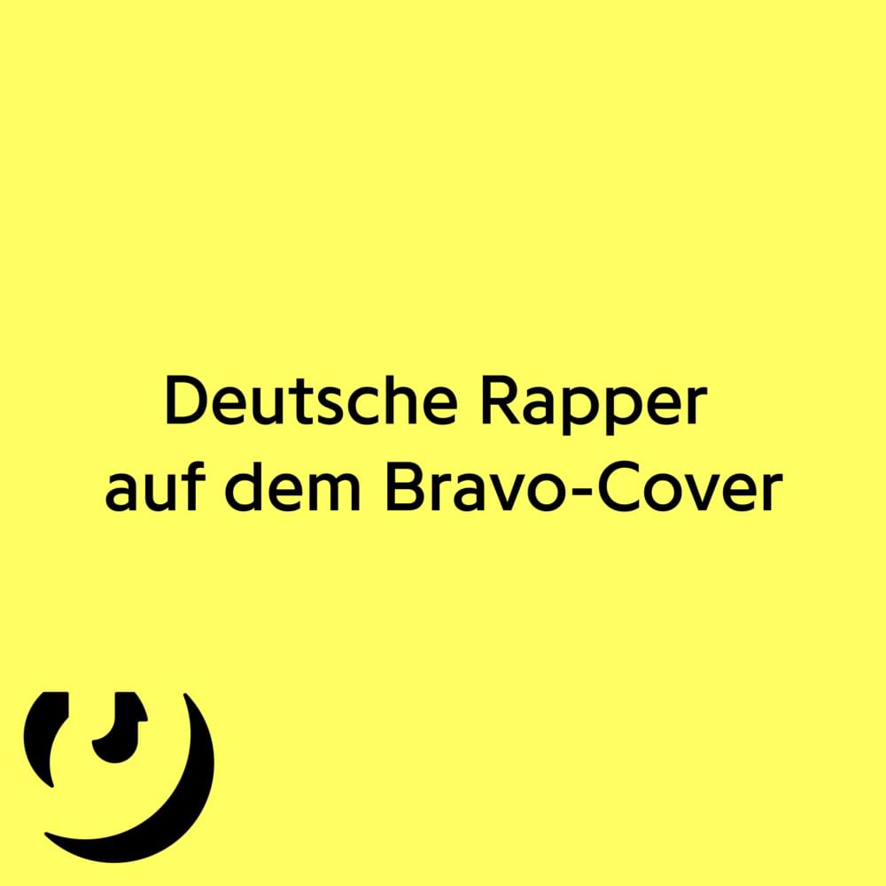 Album cover art for "Deutsche Rapper auf dem Bravo-Cover" by Rap Genius Deutschland & Kay One & Bushido & Sido & CRO