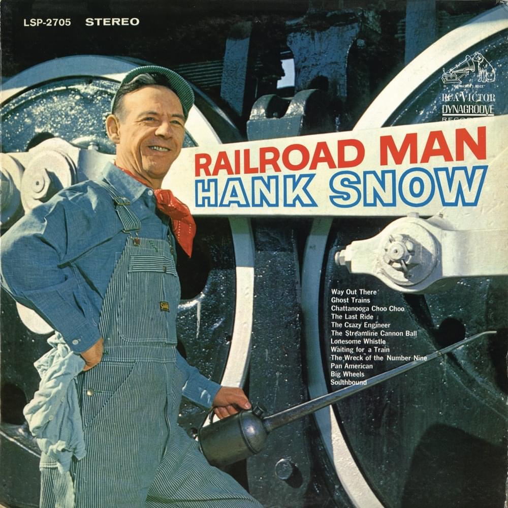 Album cover art for "Big Wheels" by Hank Snow