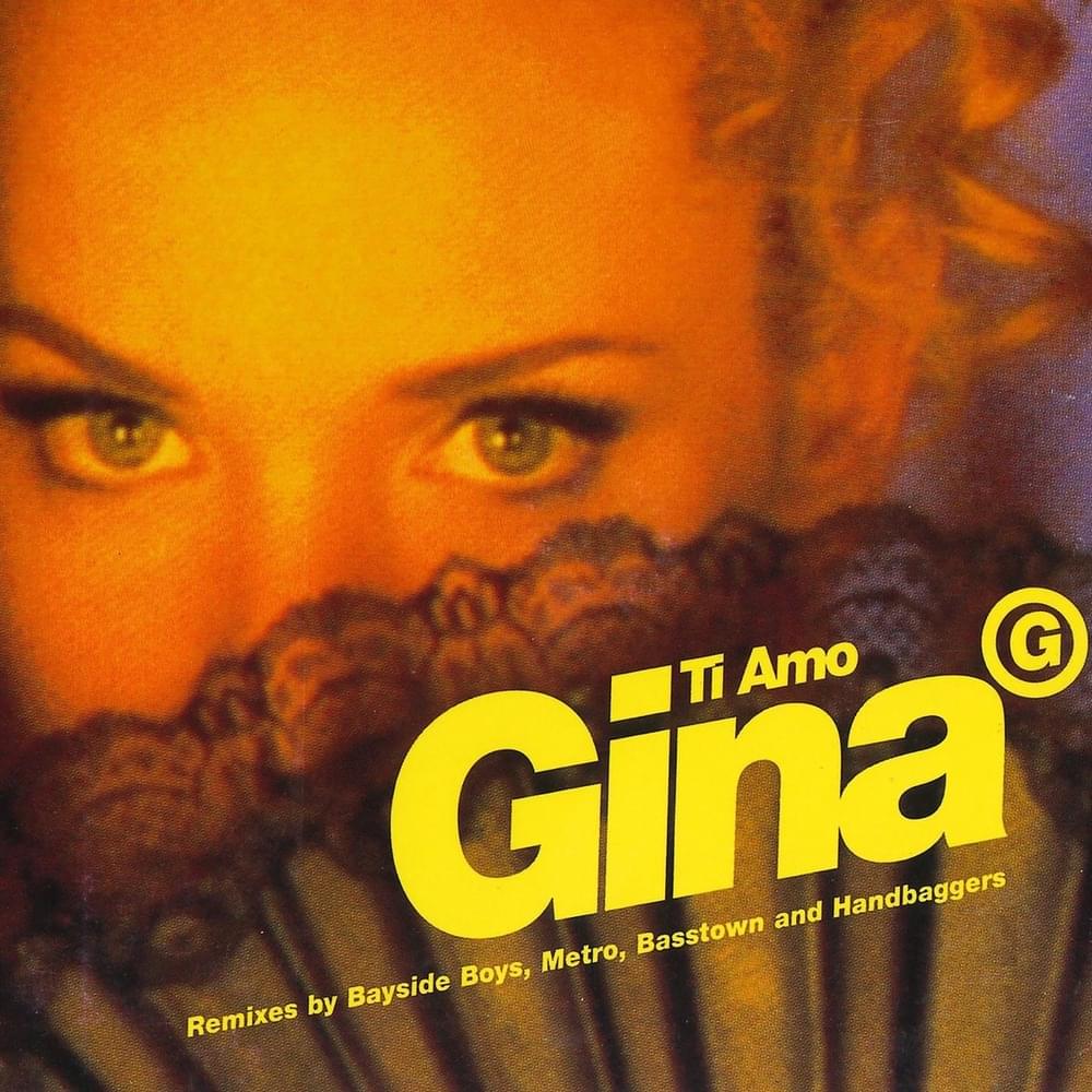 Album cover art for "Ti Amo" by Gina G