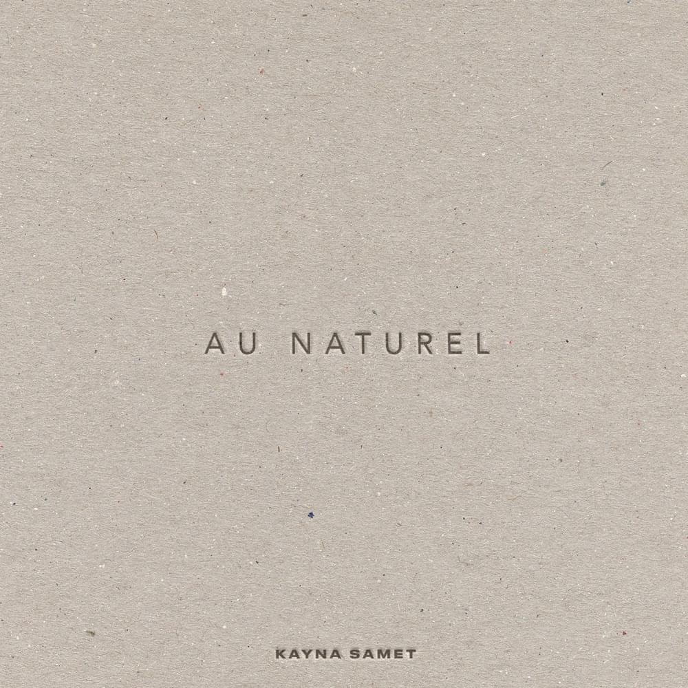 Album cover art for "Au naturel" by Planète Rap