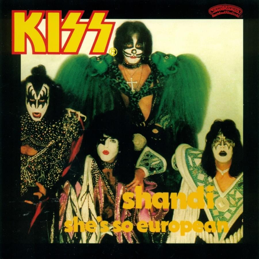 Album cover art for "Shandi" by KISS