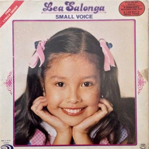 Album cover art for "I Am But A Small Voice" by Lea Salonga
