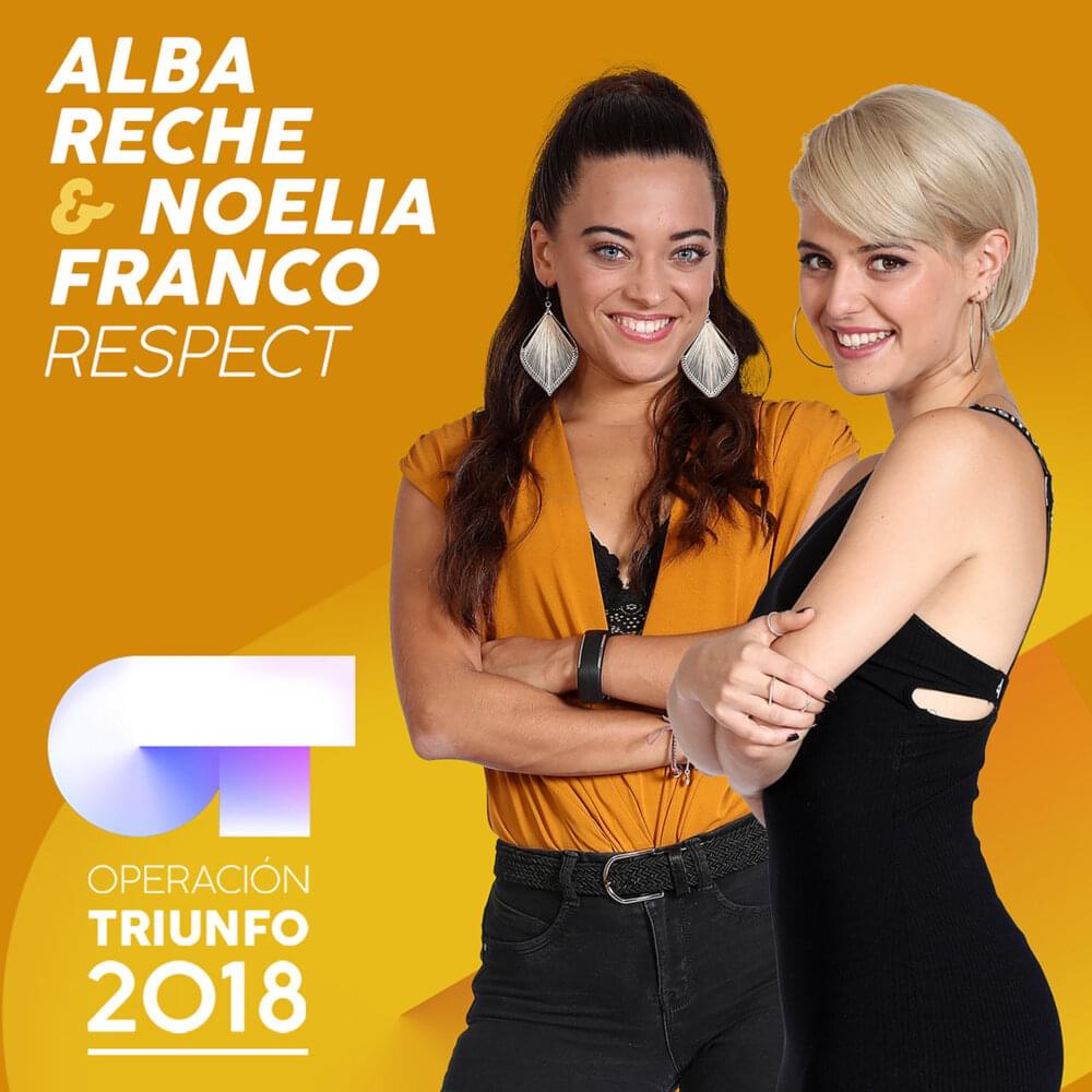Album cover art for "Respect" by Operación Triunfo 2018 & Noelia Franco & Alba Reche