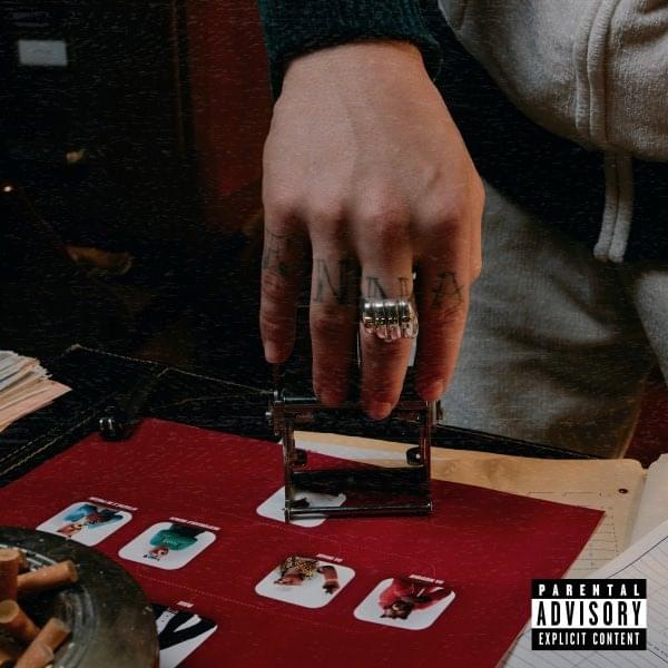 Album cover art for "Décembre" by PLK