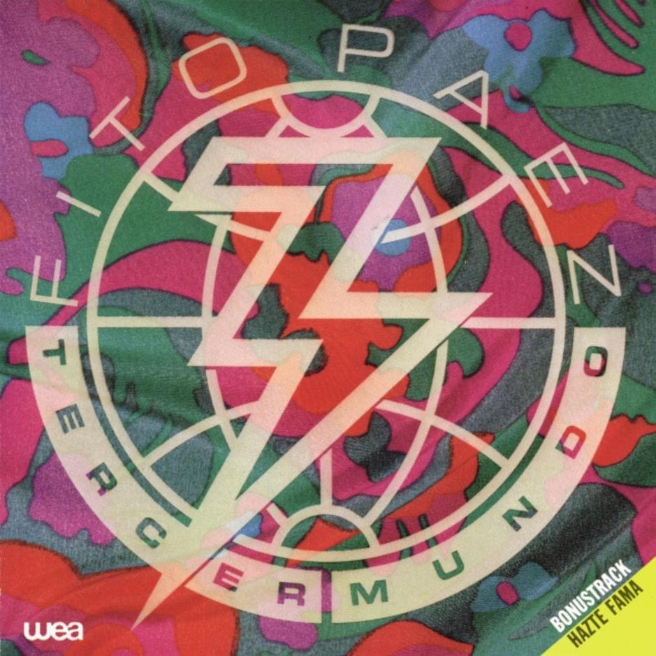 Album cover art for "Los Buenos Tiempos" by Fito Páez