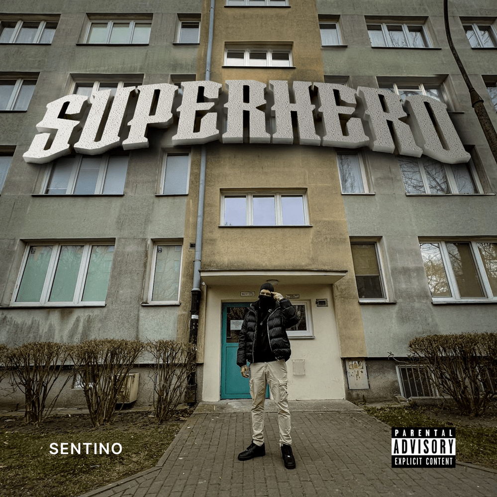 Album cover art for "Superhero" by Sentino
