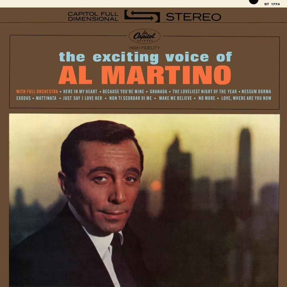 Cover image for The Exciting Voice of Al Martino