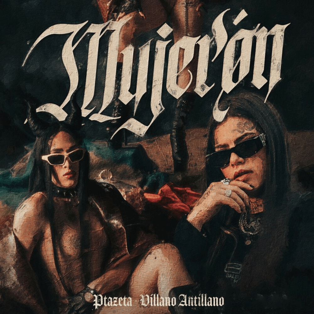 Album cover art for "Mujerón" by Ptazeta