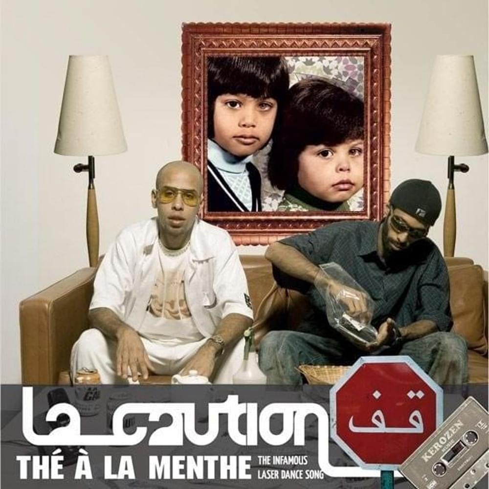Album cover art for "Th� � la menthe (The Lazer Dance version)" by La Caution