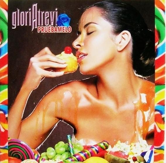 Album cover art for "Pruébamelo" by Gloria Trevi