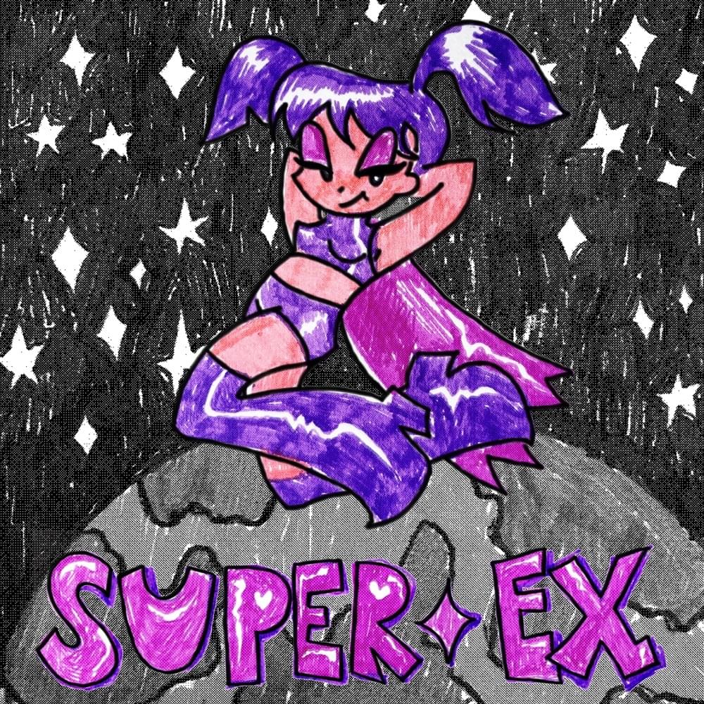 Album cover art for "Super Ex" by Слава КПСС (Slava KPSS)