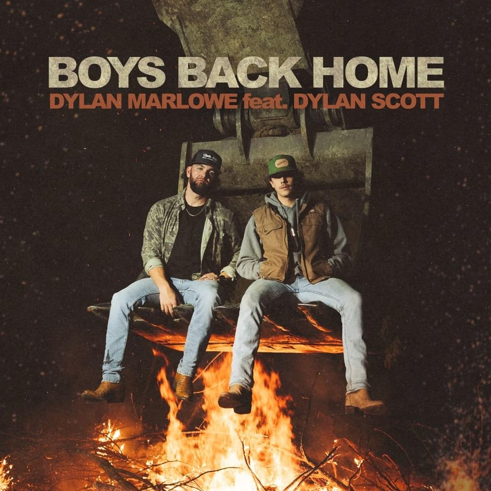 Album cover art for "Boys Back Home" by Dylan Marlowe