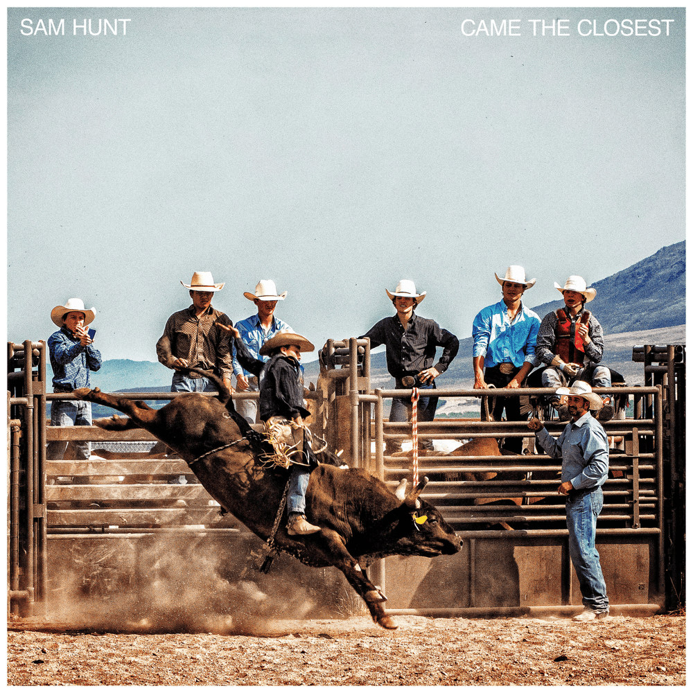 Album cover art for "Came the Closest" by Sam Hunt