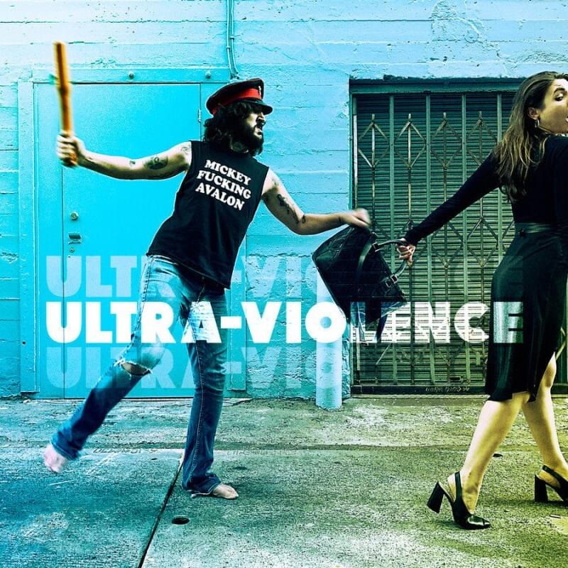 Album cover art for "Ultra-Violence" by Mickey Avalon & Smoov-E
