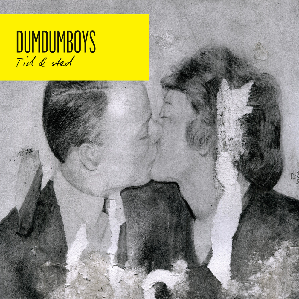 Album cover art for "Tid og Sted" by DumDum Boys