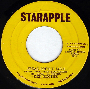 Speak Softly Love (Theme From The Godfather) by Ken Boothe