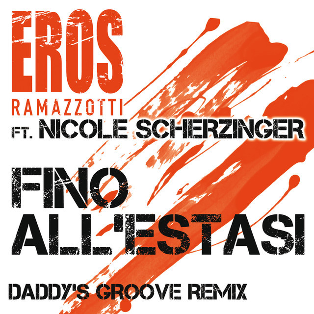 Album cover art for "Fino all’estasi" by Eros Ramazzotti & Nicole Scherzinger