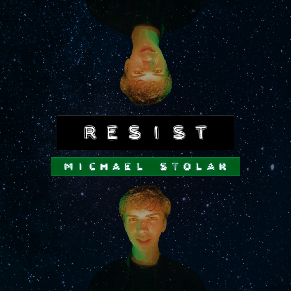 Album cover art for "Resist" by Michael Stolar