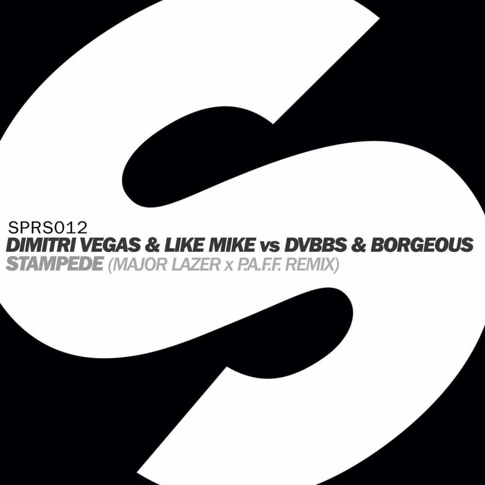 Album cover art for "Stampede (Major Lazer vs. P.A.F.F. Remix)" by Dimitri Vegas & Like Mike