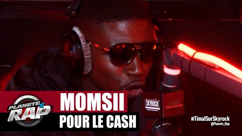 Album cover art for "Pour le cash" by Boumso