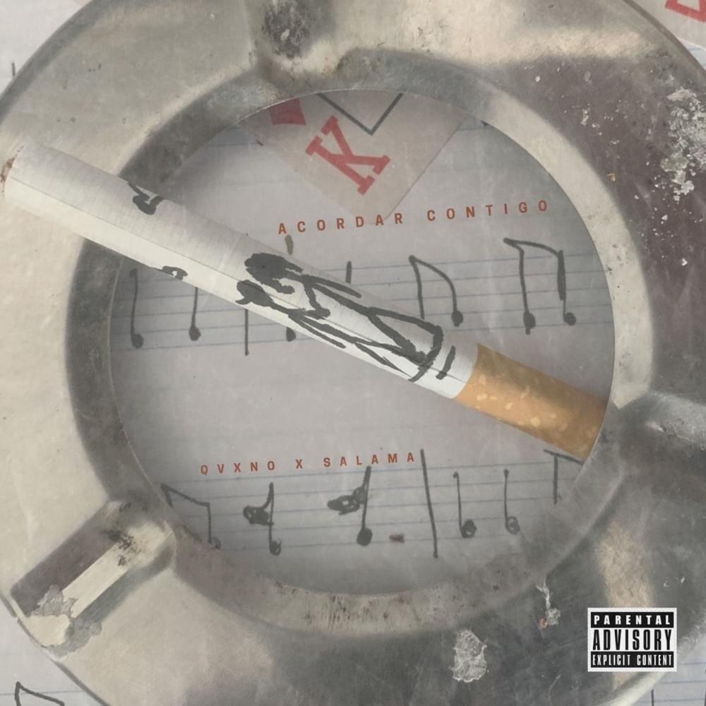Album cover art for "Acordar Contigo" by QVXNO & Salama