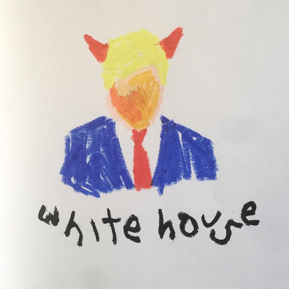 Album cover art for "White House" by Bibi Bourelly