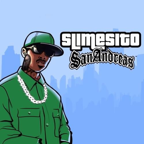 Album cover art for "San Andreas" by Slimesito